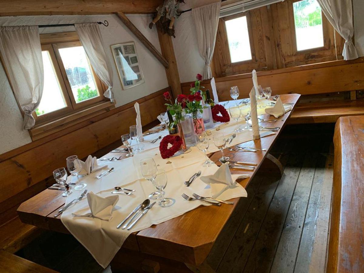 Hotel-Restaurant Gasthaus Bonimeier Niedergottsau ภายนอก รูปภาพ